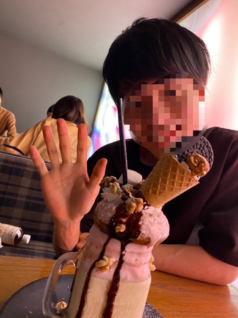 暗い自撮り